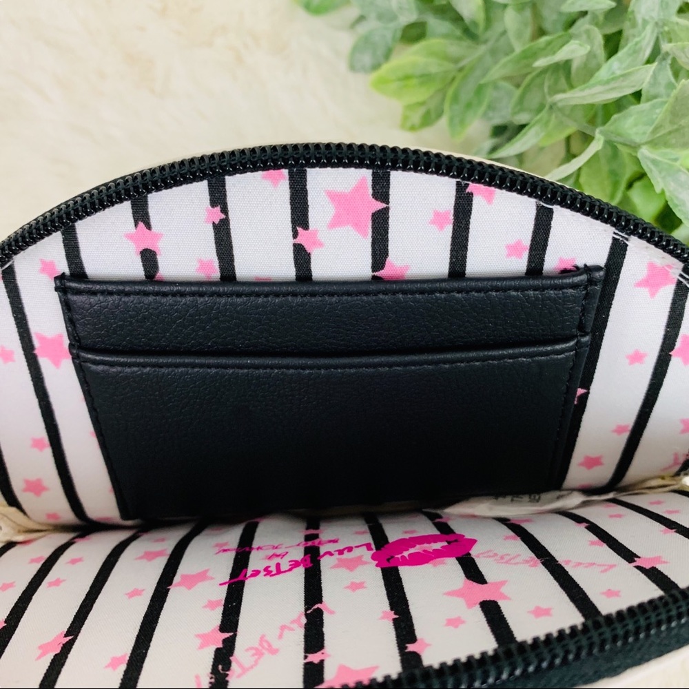 Betsey Johnson Leopard Kitty Coin Purse / Wristlet - Picture 8 of 8